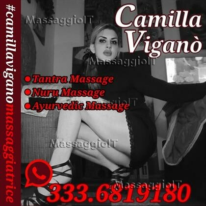 Massaggiatrice Milano Camilla Massaggiatrice Nuru Milano - 3336819180