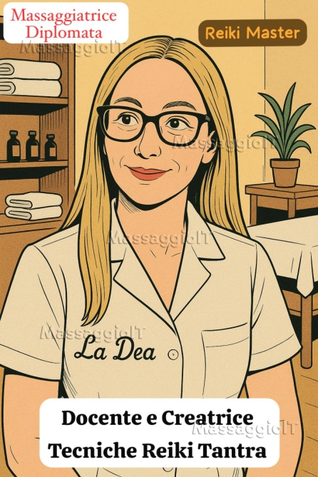 Massaggiatrice Genova Massaggi de La Dea, Reiki Tantra, Le Ali dell’estasi