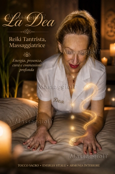Massaggiatrice Genova Massaggi de La Dea, Reiki Tantra, Le Ali dell’estasi
