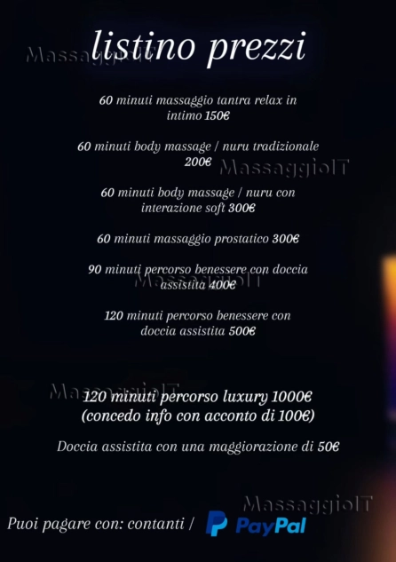 Centro massaggi Milano un'oasi di relax a Milano massaggi tantra,body,nuru