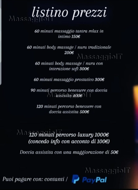 Centro massaggi Milano un'oasi di relax a Milano massaggi tantra,body,nuru
