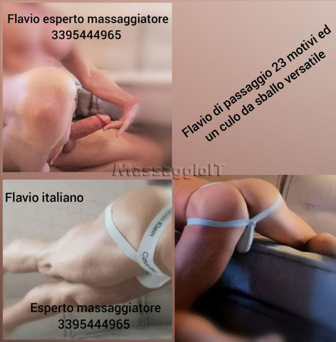 Massaggiatori Firenze FLAVIO DI PASSAGGIO ITALIANO ESPERTISSIMO MASSAGGIATORE PER LUI
