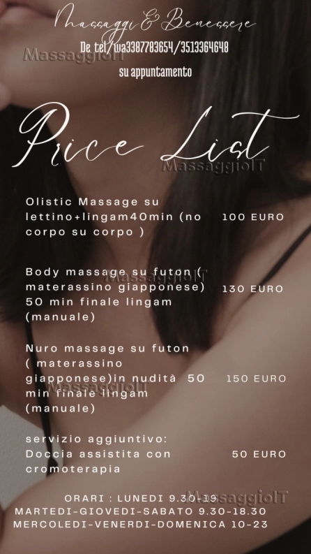 Massaggiatrice Milano Massaggiatrice sensual zen Binasco