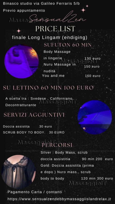 Massaggiatrice Milano Massaggiatrice sensual zen Binasco