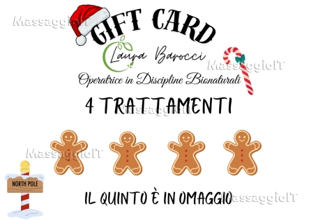 Massaggiatrice Genova ARRIVA IL NATALE! ACQUISTA LA TUA GIFT CARD!