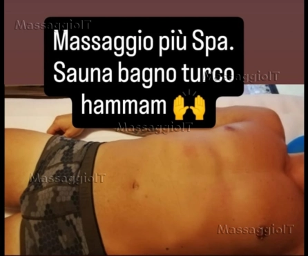 Massaggiatore Torino Massaggio in Spa con sauna e bagno turco 🙌💪