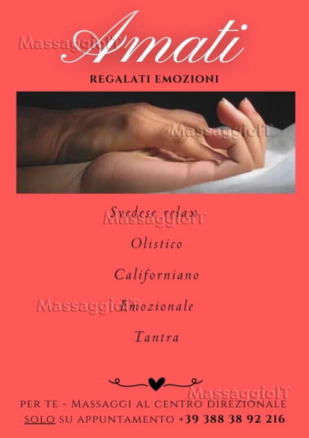 Massaggiatrice Napoli Amati. Prenditi cura di te.
