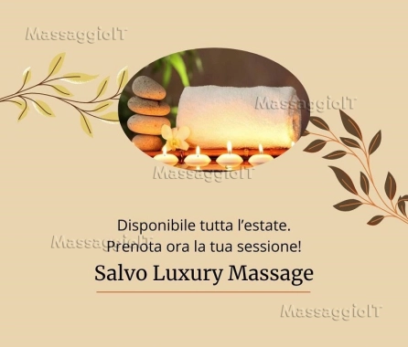 Massaggiatore Torino Salvo Luxury Massage - Massaggiatore siciliano 40enne qualificato con quel tocco in più.....