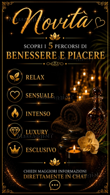 Massaggiatore Bolzano ✨ Scopri i 5 percorsi di Benessere & Piacere