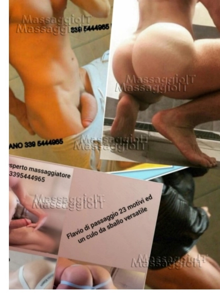 Massaggiatore Bologna FLAVIO ITALIANO ESPERTISSIMO MASSAGGIATORE DI PASSAGGIO