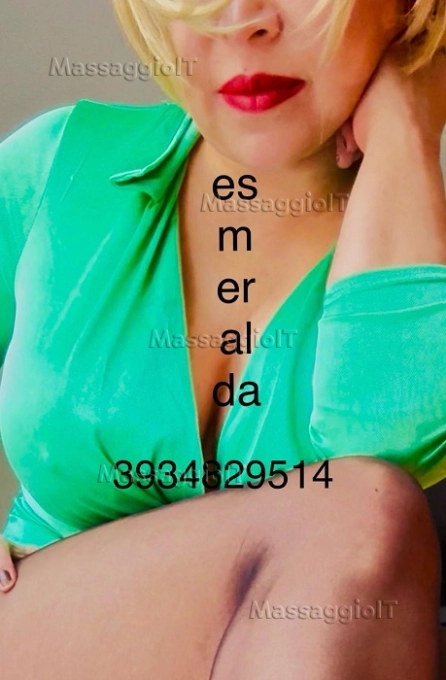 Massaggiatrice Modena ESMERALDA NEW ENTRY, VERA MILF 40ENNE MOLTO AUDACE... MALIZIOSA... E INTRIGANTE CON FOTO REALI E RECENTI (TUTTI GG 24 SU 24)