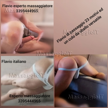 Massaggiatore Firenze FLAVIO ITALIANO ESPERTISSIMO MASSAGGIATORE CON 23 MOTIVI DI PURO PIACERE ED UN CULO DA SBALLO VERSATILE AL 100 %