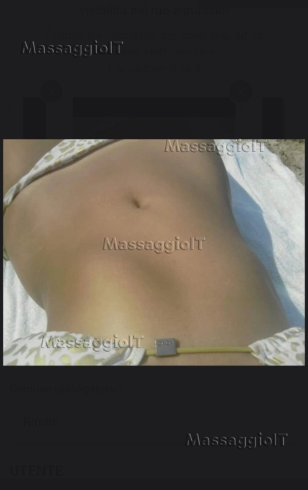 Massaggiatrice Rimini Massaggiatrice professionista italiana