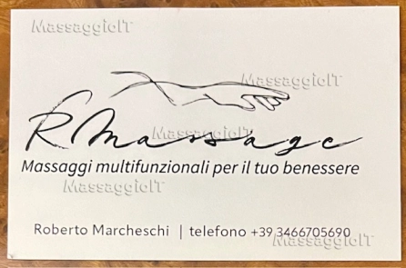 Massaggiatore Milano RMassage Milano - Massaggi multifunzionali