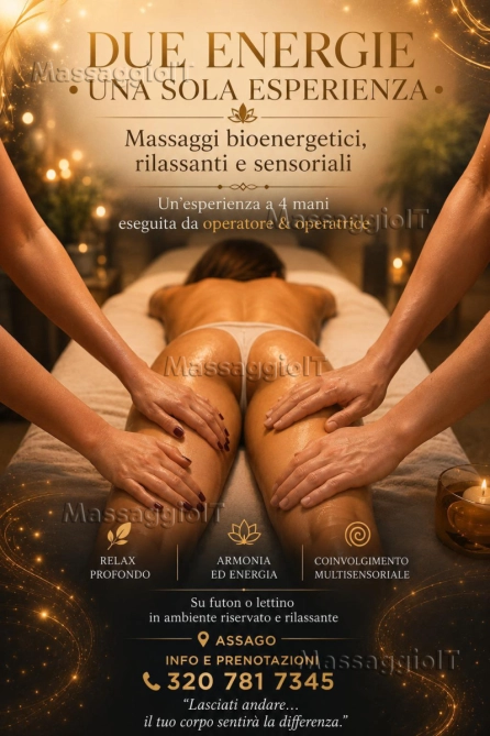 Massaggiatrice Milano 4 mani il tocco dell anima