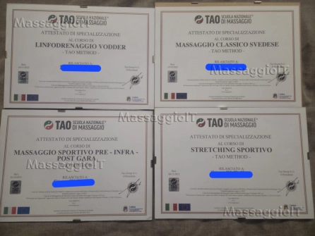 Massaggiatore Barletta-Andria-Trani Massaggiatore tecnico professionista
