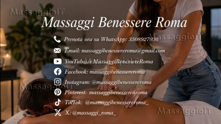 Massaggiatrice Roma Massaggi Benessere a Domicilio Roma – Il tuo spazio di relax direttamente a casa