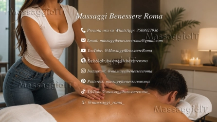 Massaggiatrice Roma Massaggi Benessere a Domicilio Roma – Il tuo spazio di relax direttamente a casa