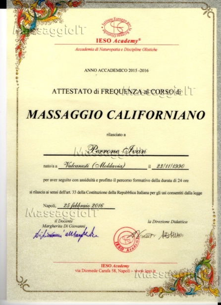 Foto 4 Mente olistica Massaggiatore a Napoli