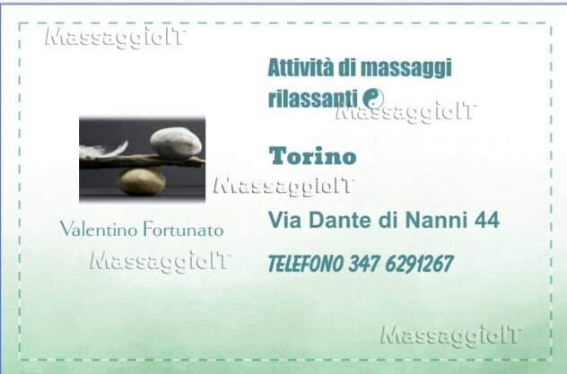 Massaggiatore Torino Massaggi